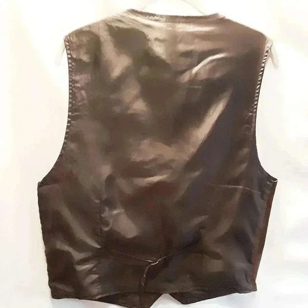 Leather Vest - Picture 2 of 2